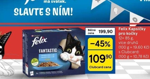 Kapsičky pro kočky Felix Purina
