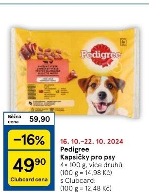 Kapsičky pro psy Pedigree