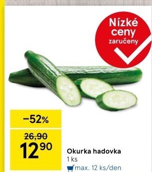 Okurka salátová - hadovka