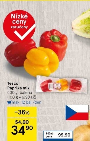 Paprika mix Tesco