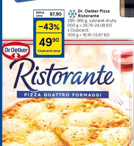 Pizza mražená Ristorante Dr. Oetker