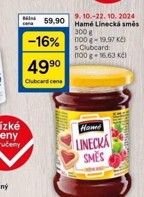 Směs ovocná linecká Hamé