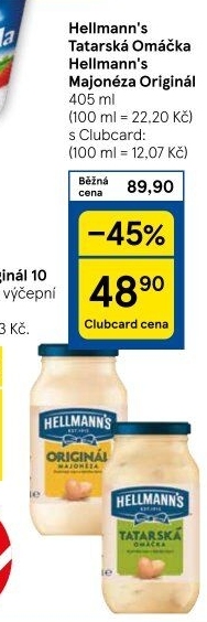Tatarská omáčka Hellmann'