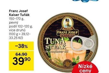 Tuňák Exclusive Franz Josef Kaiser