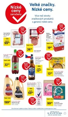 akční leták Tesco 16.10.2024-22.10.2024