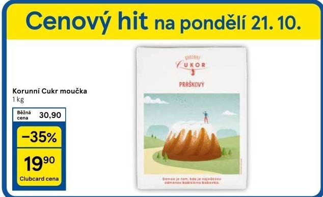 Cukr moučka Korunní
