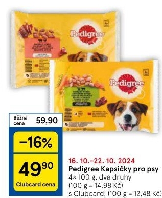 Kapsičky pro psy Pedigree