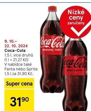 Limonáda Coca Cola