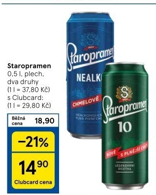 Piva Staropramen