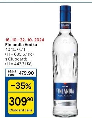 Vodka Finlandia