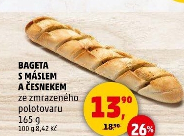 Bageta česneková