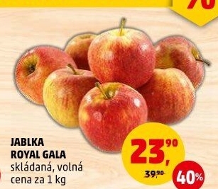 Jablka Royal Gala