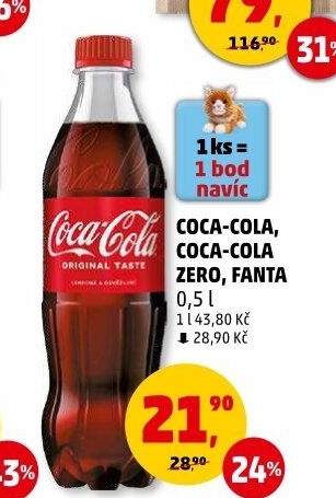 Limonáda Coca Cola