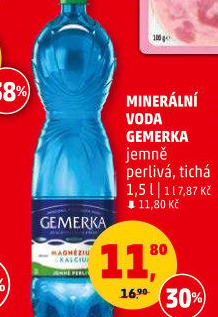 Minerální voda Gemerka