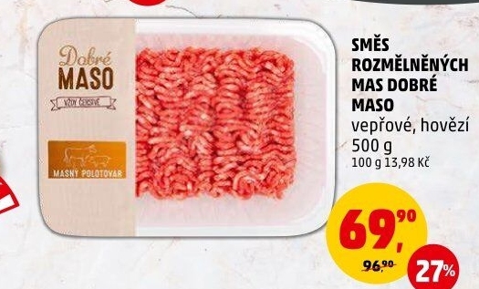 Mleté maso mix Dobré maso
