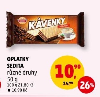 Oplatky Sedita