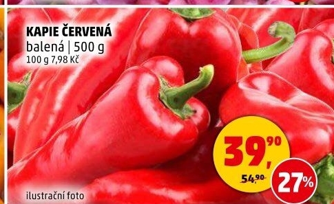 Paprika červená kapie