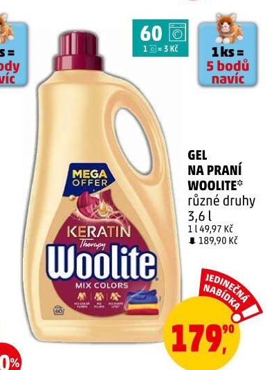 Prací gel Woolite