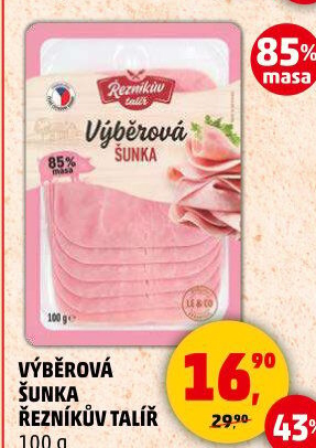 Šunka výběrová Řezníkův talíř