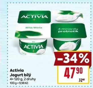 Bílý jogurt Activia Danone