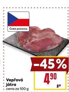 Játra vepřová