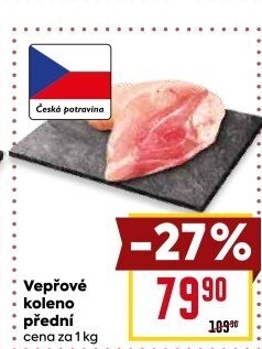 Koleno vepřové přední
