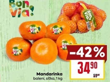 Mandarinky Billa Bonvia