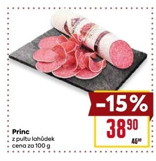 Salám Princ Kostelecké uzeniny