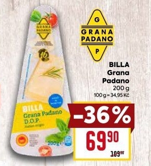 Sýr Grana Padano Billa