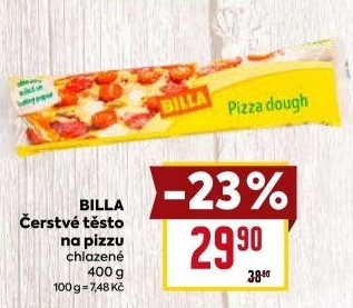 Těsto na pizzu Billa