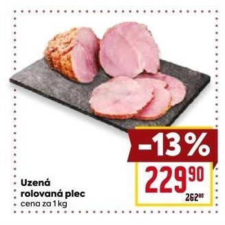 Uzená rolovaná plec