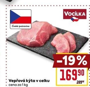 Vepřová kýta Vocílka