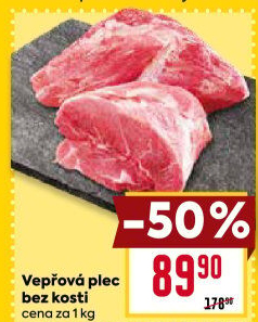 Vepřová plec bez kosti