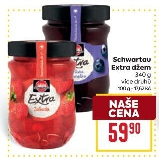 Džem výběrový Extra Schwartau
