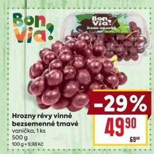 Hrozny tmavé bezsemenné Billa Bonvia