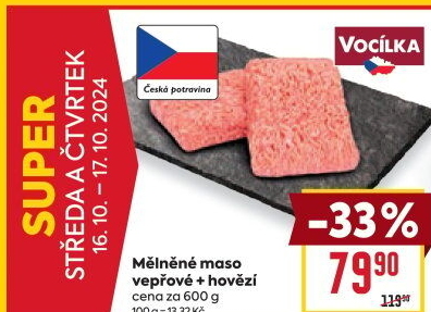 Mleté maso mix Vocílka
