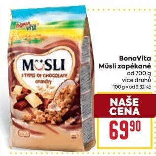 Müsli zapékané Bonavita