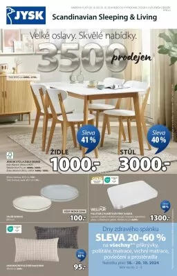 akční leták Jysk 16.10.2024-20.10.2024