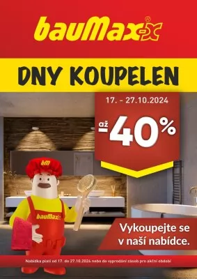 akční leták bauMax 17.10.2024-27.10.2024