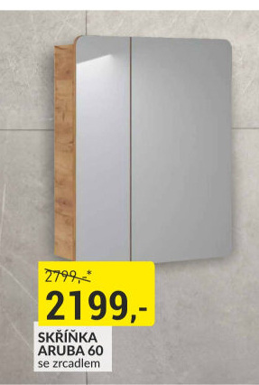 Zrcadlová skříňka Aruba