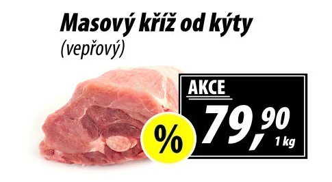 Masový kříž od kýty vepřový