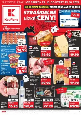 akční leták Kaufland 23.10.2024-29.10.2024