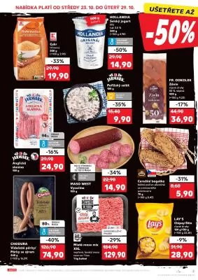 akční leták Kaufland 23.10.2024-29.10.2024