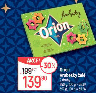 Bonboniéra Arabesky Orion