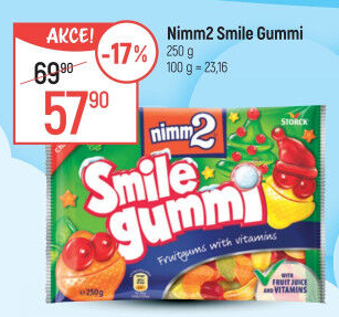 Bonbony Smile Gummi Nimm2 Storck