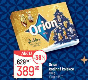 Kolekce vánoční rodinná Orion