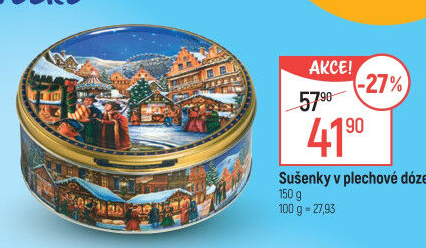 Sušenky Jacobsen - plechová dóza