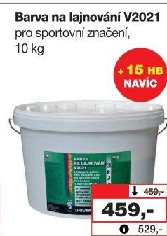 Barva na lajnování Barvy a laky Hostivař