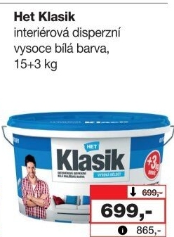 Interiérová barva Het Klasik