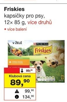Kapsičky pro psy Friskies